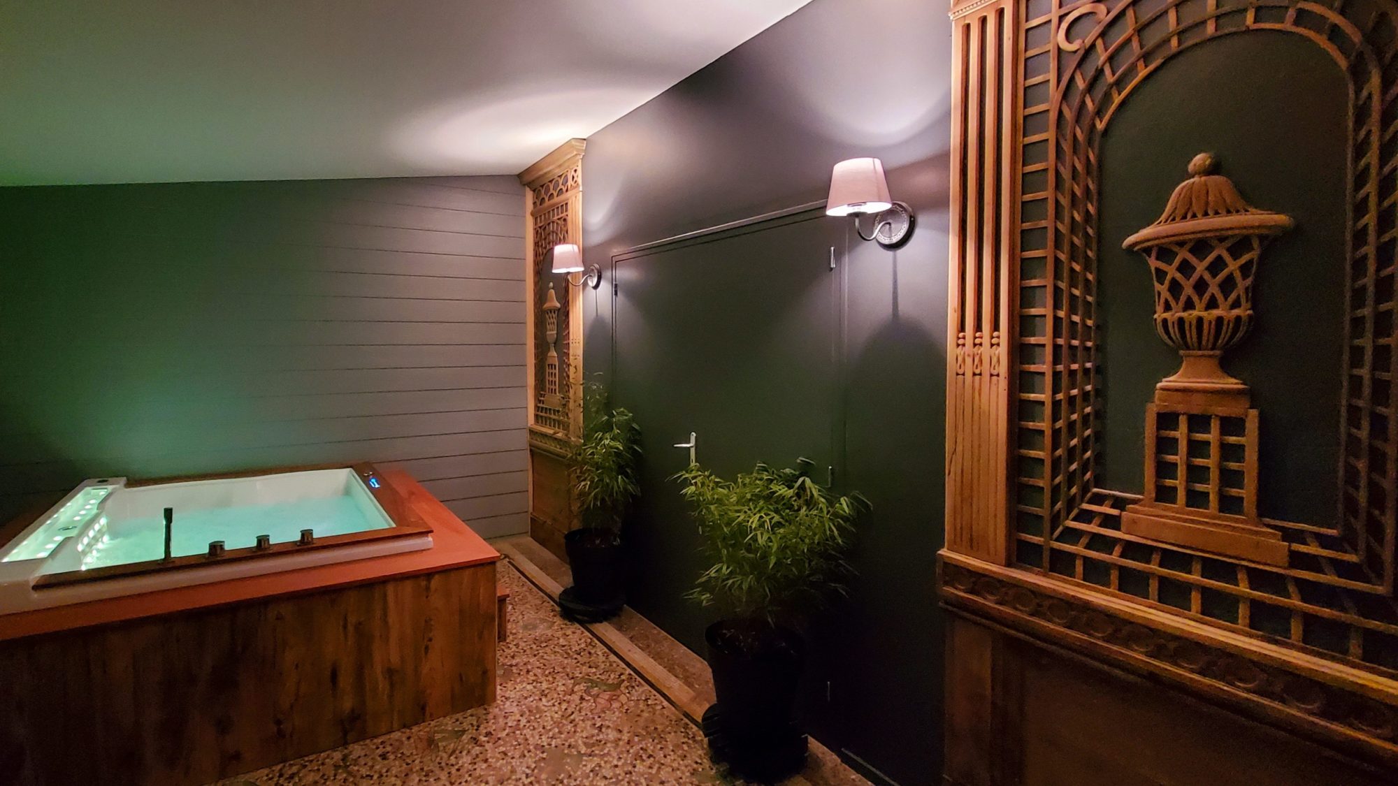 Spa alliant confort et charme de l'ancien