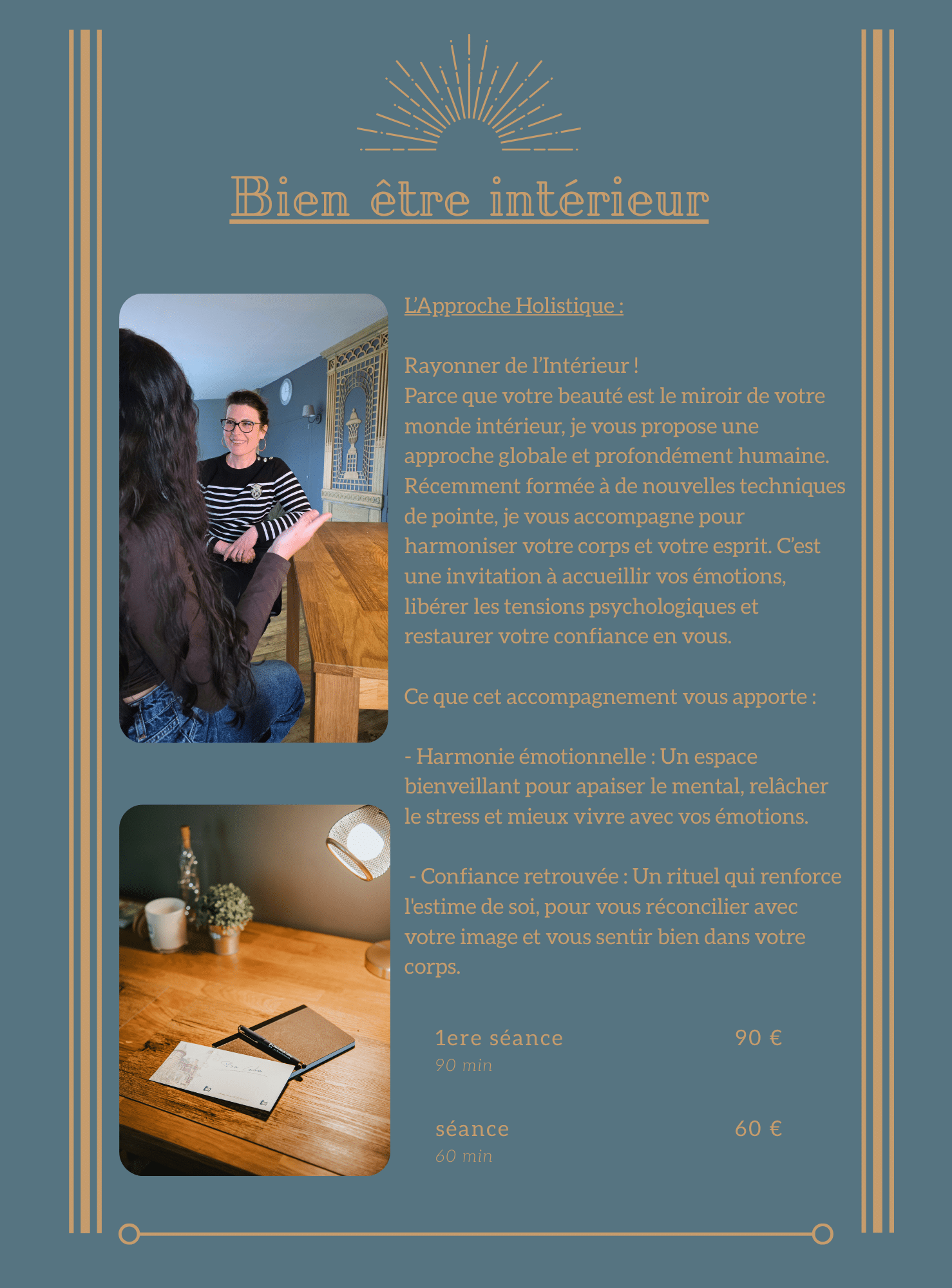 Prix accompagnement holistique